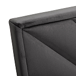 Кровать серая с подъемным механизмом Adelaide варинант исполнения - 3 | Loft Concept в Костроме