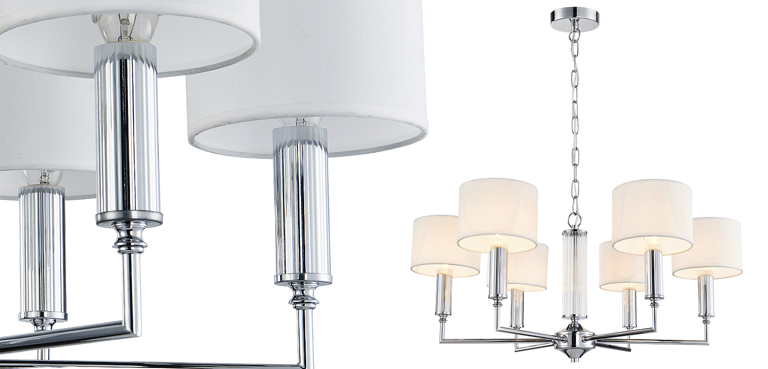 Люстра Laurent Chandelier white 66 Люстра Laurent Chandelier white 66 - Loft-Concept в Костроме