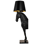 Horse Statue Floor Lamp Большой светильник Черная Лошадь варинант исполнения - 7 | Loft Concept в Костроме