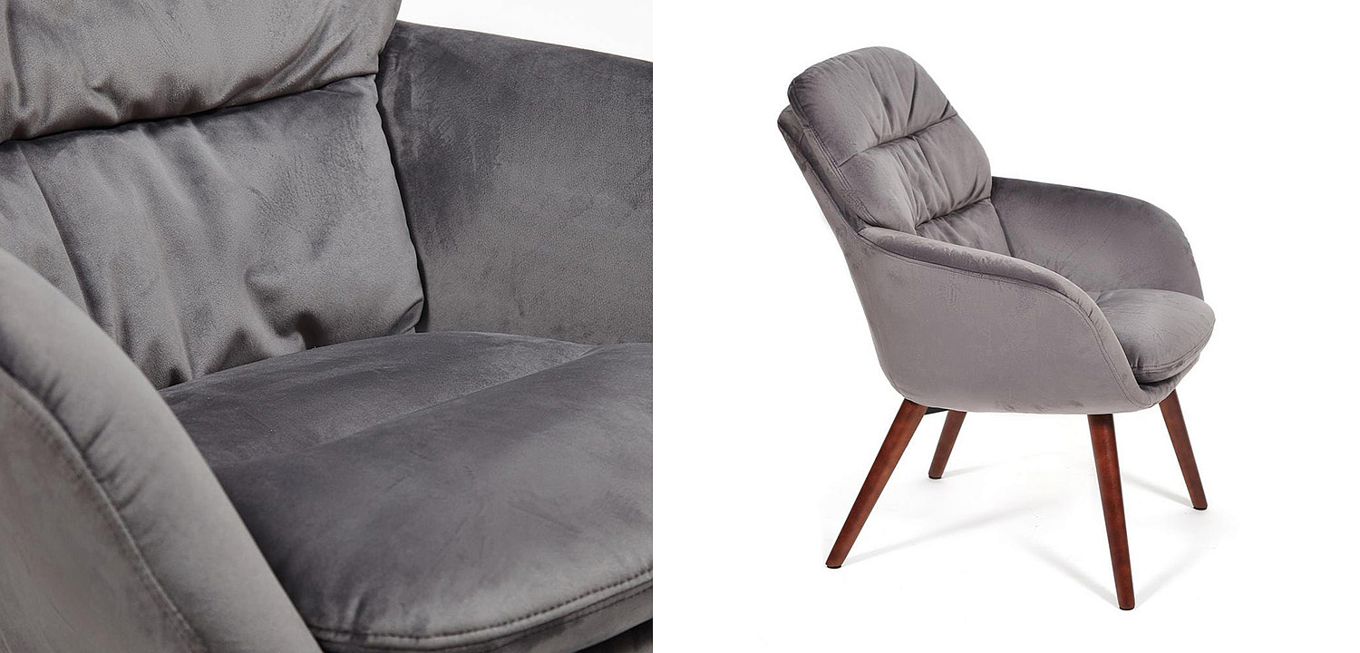 Кресло Gray Chantal Кресло Gray Chantal - Loft-Concept в Костроме