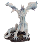 Декоративная статуэтка Белый Дракон Dragon White Statuette варинант исполнения - 4 | Loft Concept в Костроме