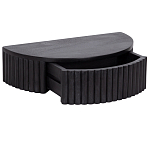 Прикроватный подвесной столик с ящиком черный Bedside Hanging Table варинант исполнения - 2 | Loft Concept в Костроме