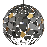 Люстра в форме сферы с декором из металлических квадратов Path to the Stars варинант исполнения - 2 | Loft Concept в Костроме