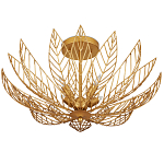 Потолочный светильник Золотые листья  Golden Petals варинант исполнения - 2 | Loft Concept в Костроме