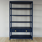 Стеллаж с двумя ящиками Elsa Dreams Blue варинант исполнения - 4 | Loft Concept в Костроме