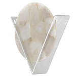 Бра светодиодное с диском из кварца Vendetta варинант исполнения - 2 | Loft Concept в Костроме