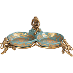 Блюдо двойное из фарфора Crogy варинант исполнения - 1 | Loft Concept в Костроме