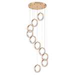 Люстра светодиодная Golden Shackle варинант исполнения - 4 | Loft Concept в Костроме