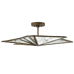 Потолочный светильник фигурный с состаренными зеркальными панелями Antique Mirror варинант исполнения - 2 | Loft Concept в Костроме