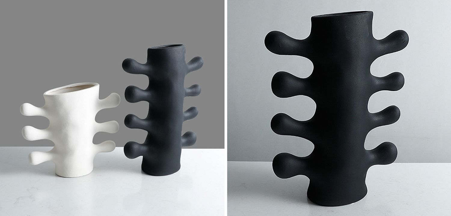 Ваза Molecule Collection Kubo Vase Ваза Molecule Collection Kubo Vase - Loft-Concept в Костроме