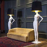 Лампа MANNEQUIN LAMP с абажуром созерцание силуэта варинант исполнения - 4 | Loft Concept в Костроме