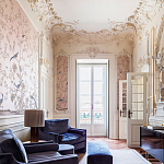 Обои ручная роспись Earlham Almost Mauve варинант исполнения - 2 | Loft Concept в Костроме