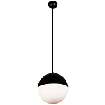 Подвесной светильник шар Ponzio Flos Black Sphere Hanging Lamp варинант исполнения - 6 | Loft Concept в Костроме