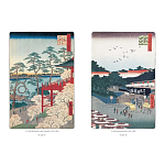 Подарочное издание Хиросигэ. Сто знаменитых видов Эдо варинант исполнения - 3 | Loft Concept в Костроме