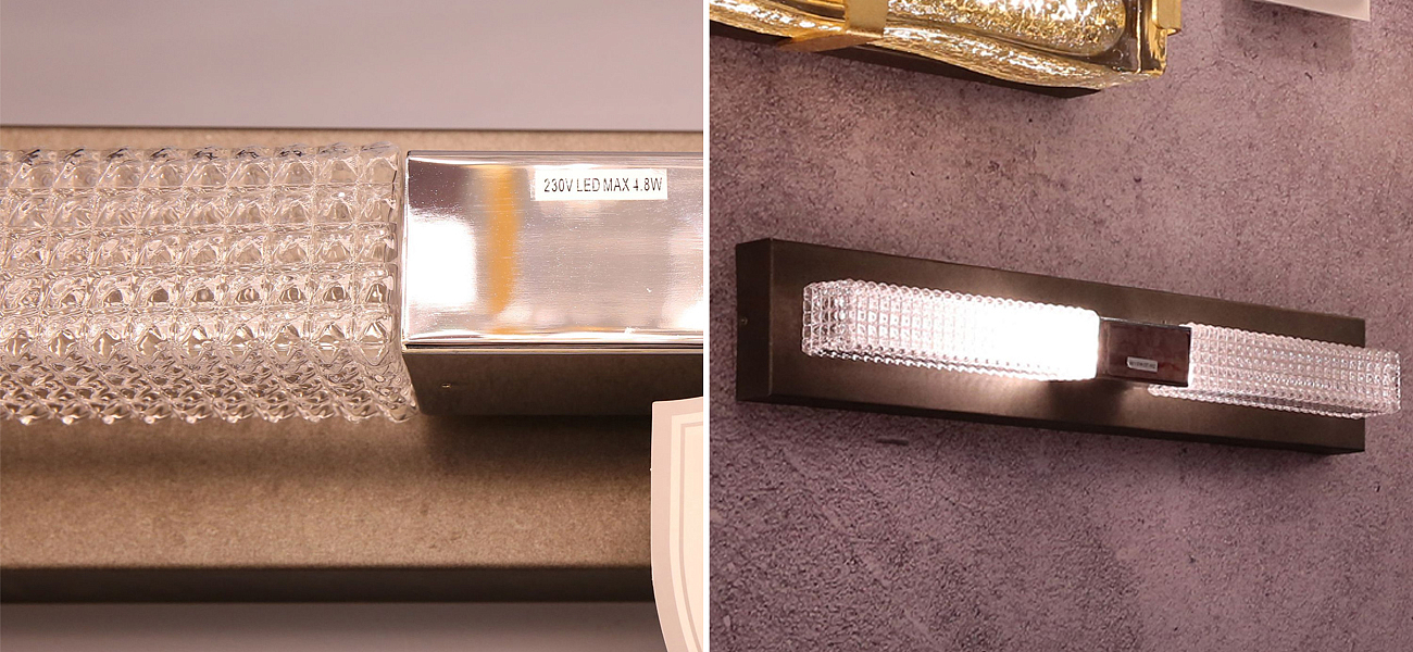 Бра серебряного цвет с черной патиной Titanium Double Бра серебряного цвет с черной патиной Titanium Double - Loft-Concept в Костроме