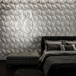 Гипсовая 3D Панель M-14 варинант исполнения - 1 | Loft Concept в Костроме