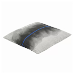 Чехол на подушку хлопковый Blake Boundaries Blue варинант исполнения - 1 | Loft Concept в Костроме