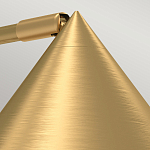 Бра с широким конусным плафоном с золотистой внутренней стороной Alora Mood варинант исполнения - 7 | Loft Concept в Костроме