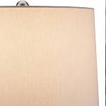 Настольная лампа керамическая с бело-синими мазками Painterly Strokes варинант исполнения - 2 | Loft Concept в Костроме