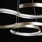Люстра подвесная светодиодная в виде волнообразной ленты Ribbon Vortex варинант исполнения - 22 | Loft Concept в Костроме