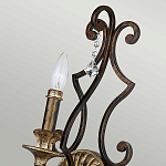 Бра в форме свечи и подвесками в классическом стиле Quoizel варинант исполнения - 2 | Loft Concept в Костроме