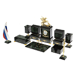 Настольный письменный набор из нефрита в подарочной коробке Victorious варинант исполнения - 2 | Loft Concept в Костроме