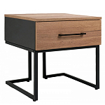 Тумба прикроватная с ящиком в стиле лофт Urban Style Space варинант исполнения - 1 | Loft Concept в Костроме