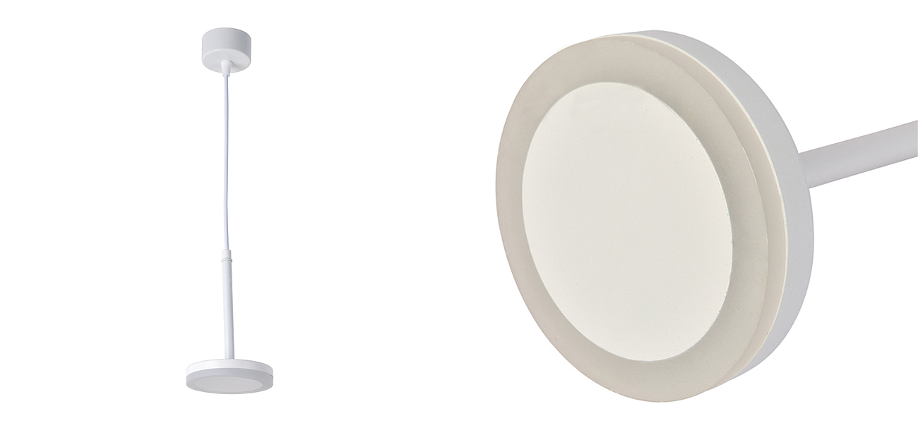 Светодиодный подвесной светильник DIENES White Светодиодный подвесной светильник DIENES White - Loft-Concept в Костроме