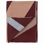 Плед из хлопка с геометрическим рисунком Elan Stripe Addison варинант исполнения - 1 | Loft Concept в Костроме