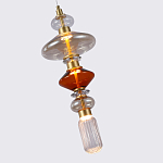 Подвесной светильник с плафонами разной формы Geometry Glass варинант исполнения - 2 | Loft Concept в Костроме