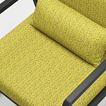 Мебельная ткань Шенилл горчичный цвет 142 см T4-62 варинант исполнения - 8 | Loft Concept в Костроме