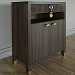 Комод Elsa Dreams Walnut Двухстворчатый  варинант исполнения - 3 | Loft Concept в Костроме