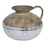 Ваза металлическая с ручкой Bygone Era варинант исполнения - 1 | Loft Concept в Костроме