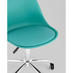 Офисный стул на металлическом основании EGGERY Blue пластик варинант исполнения - 2 | Loft Concept в Костроме