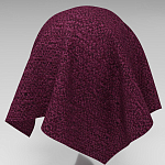 Мебельная ткань Шенилл фиолетовый цвет 138 см T4-27 варинант исполнения - 11 | Loft Concept в Костроме