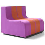 Дизайнерское кресло розовое Poltronova Sofo Rosancio Armchair варинант исполнения - 1 | Loft Concept в Костроме