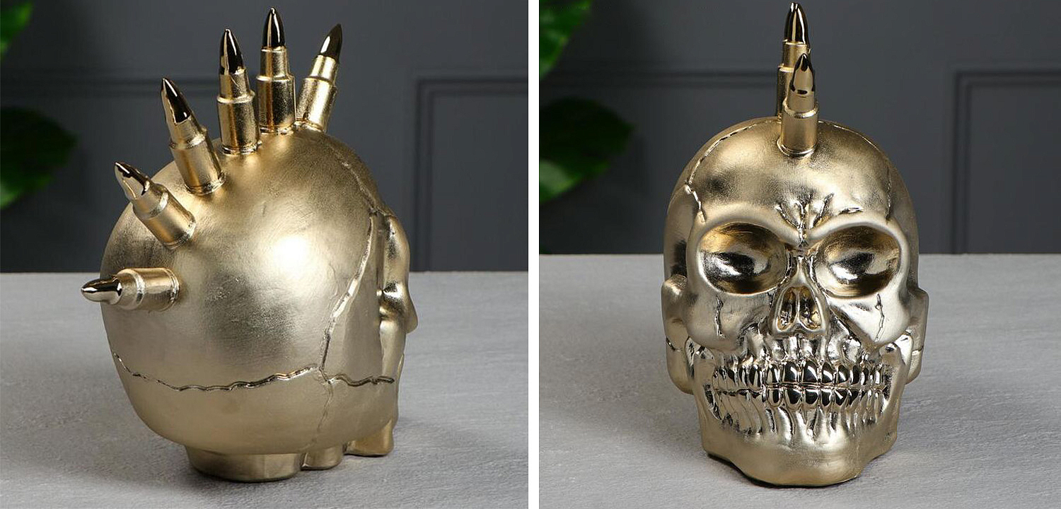 Статуэтка Skull Iroquois Статуэтка Skull Iroquois - Loft-Concept в Костроме