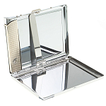 Портсигар на 10 сигарет с газовой зажигалкой из натурального камня Змеевик Светлый Stone Cigarettes Cases варинант исполнения - 2 | Loft Concept в Костроме