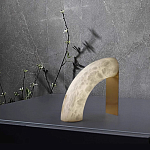 Прикроватная лампа из мрамора в форме дуги Rainbow Light варинант исполнения - 3 | Loft Concept в Костроме