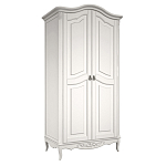 Шкаф белый из массива бука в стиле прованс White Provence варинант исполнения - 3 | Loft Concept в Костроме