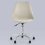 Офисный стул на металлическом основании EGGERY Beige варинант исполнения - 3 | Loft Concept в Костроме