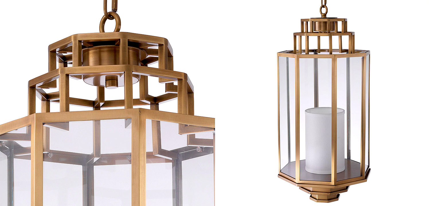 Подвесной светильник Eichholtz Lantern Monticello M Подвесной светильник Eichholtz Lantern Monticello M - Loft-Concept в Костроме