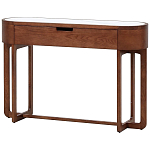 Консоль деревянная с мраморной столешницей Gote Marble Console варинант исполнения - 1 | Loft Concept в Костроме