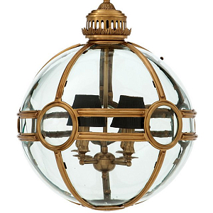 Люстра Lantern Hagerty Brass