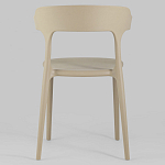 Бежевый стул из прочного PP-пластика JORIS варинант исполнения - 4 | Loft Concept в Костроме