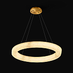 Люстра в виде кольца из натурального камня Minerals of Light варинант исполнения - 2 | Loft Concept в Костроме