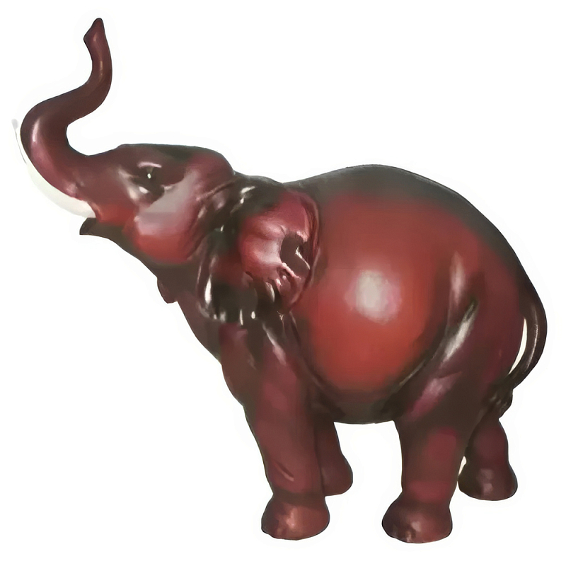 Статуэтка в виде слона Elephant Symbol Коричневый Статуэтка в виде слона Elephant Symbol Коричневый в Костроме | Loft Concept