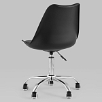 Офисный стул на металлическом основании EGGERY Black варинант исполнения - 5 | Loft Concept в Костроме