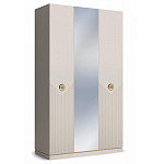 Шкаф трёхдверный с 1-ой зеркальной дверью Satin Furniture варинант исполнения - 1 | Loft Concept в Костроме