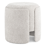 Дизайнерский Пуф Букле Poof Alice Light Gray Boucle  варинант исполнения - 1 | Loft Concept в Костроме